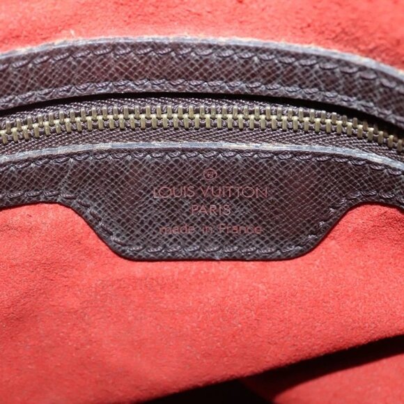 LOUIS VUITTON Damier Ebene Marais Shoulder Bag N42240 LV Auth BA3710 - Picture 10 of 16